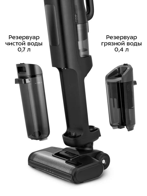 Вертикальный беспроводной моющий пылесос "3 в 1" КТ-5268