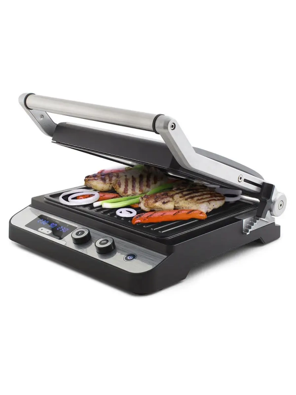 Электрогриль КТ-1636 двусторонний гриль электрический 1800Вт Электрогриль КТ-1636 двусторонний гриль электрический 1800Вт