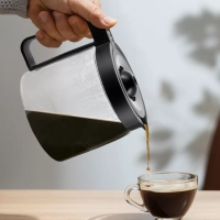 Кофеварка капельная электрическая КТ-7143 (2 в 1) 1600 Вт Кофеварка капельная электрическая КТ-7143 (2 в 1) 1600 Вт