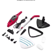 Паровая швабра и пароочиститель KT-3928 (2 в 1) - 1300 Вт