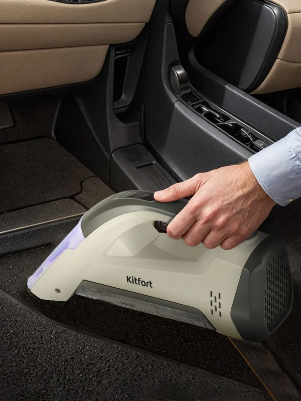 Пылесос моющий ручной беспроводной КТ-5195 - 50 Вт