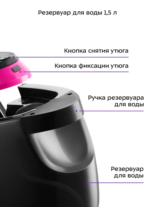 Утюг с парогенератором паровая станция для глажки КТ-9318