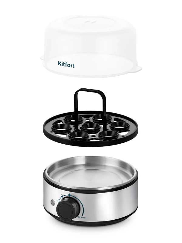 Яйцеварка электрическая автоматическая КТ-9802 - 400 Вт