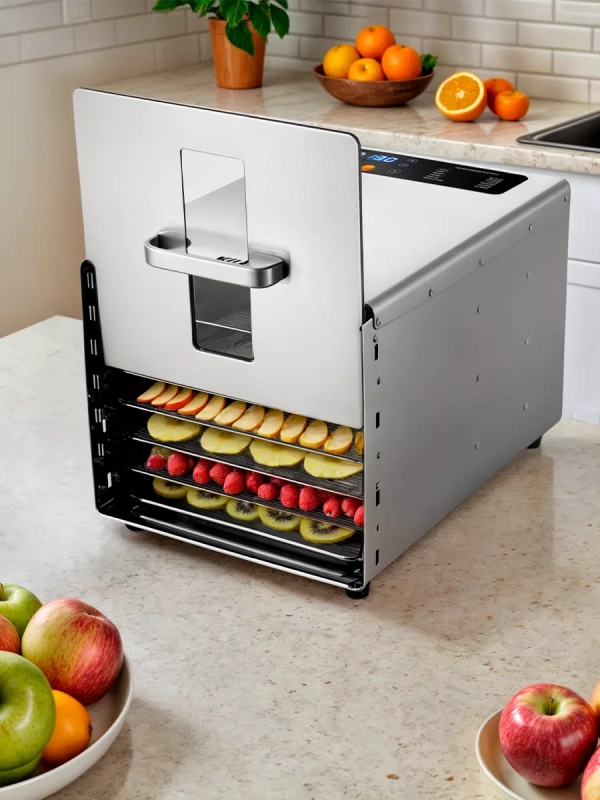 Сушилка для овощей и фруктов электрическая КТ-4908 - 500 Вт Сушилка для овощей и фруктов электрическая КТ-4908 - 500 Вт