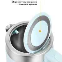 Чайник электрический металлический КТ-659 - 1.7 л
