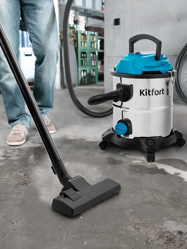 Строительный пылесос хозяйственный КТ-548 - 1000 Вт Строительный пылесос хозяйственный КТ-548 - 1000 Вт