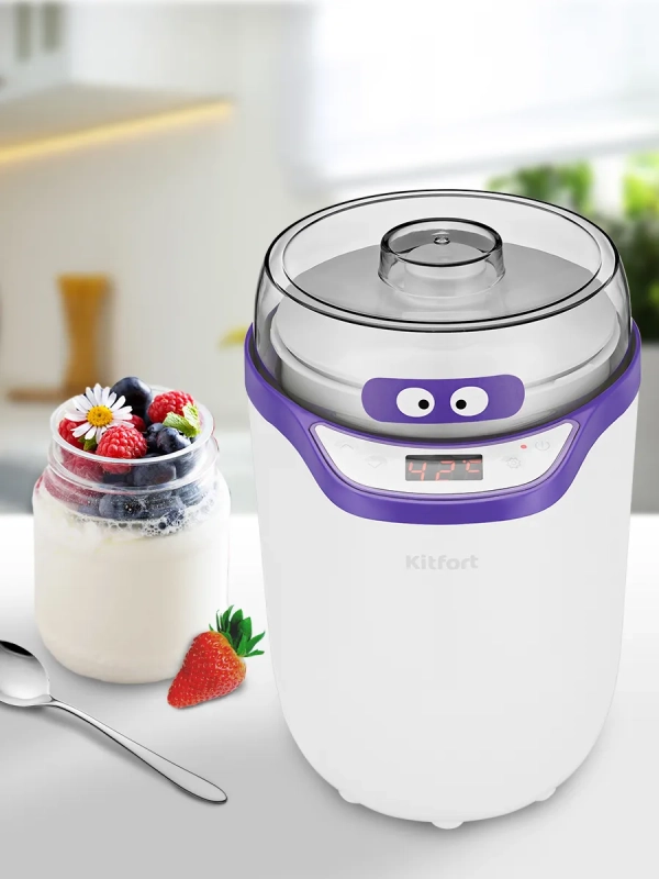 Йогуртница электрическая КТ-2077 25 Вт 1,8 л