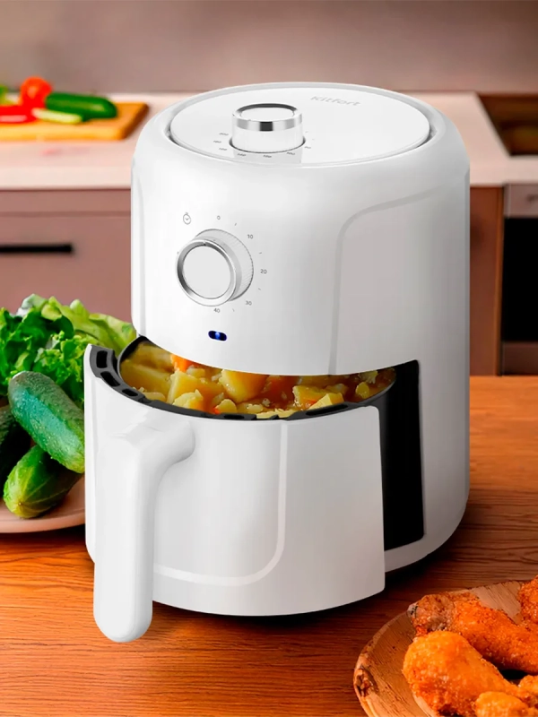 Аэрогриль электрический КТ-2264 - 1,9 л. - 1000 Вт