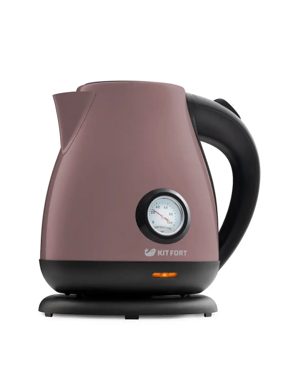 Чайник электрический металлический КТ-642 - 1.7 л