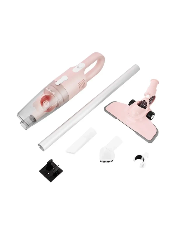 Пылесос для дома вертикальный ручной КТ-586 (2 в 1) - 600 Вт