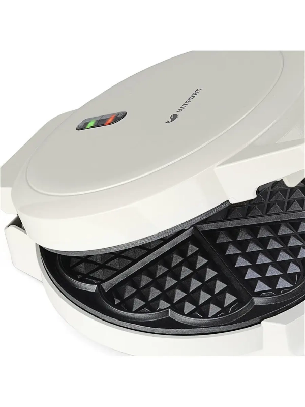 Вафельница электрическая для венских вафель КТ-1624 1000 Вт