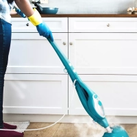 Паровая швабра с насадками КТ-1081 (2 в 1) - 1500 Вт