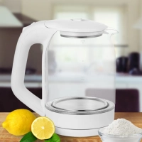 Чайник электрический стеклянный с подсветкой КТ-6169 - 1.8 л