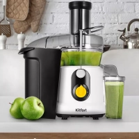 Соковыжималка электрическая центробежная КТ-1145 1000 Вт Соковыжималка электрическая центробежная КТ-1145 1000 Вт