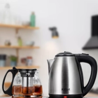 Чайный набор КТ-6638 чайник электрический 1.8 л