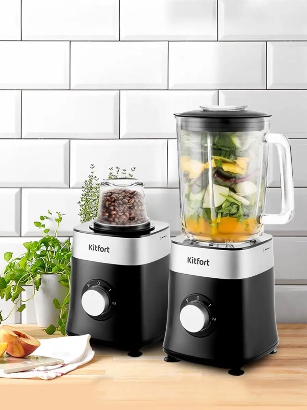 Блендер стационарный с чашей КТ-3030 (3 в 1) - 800 Вт Блендер стационарный с чашей КТ-3030 (3 в 1) - 800 Вт
