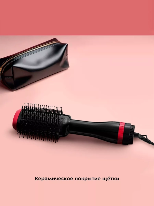Фен-щетка для волос КТ-3266 - 2 скорости - 3 режима