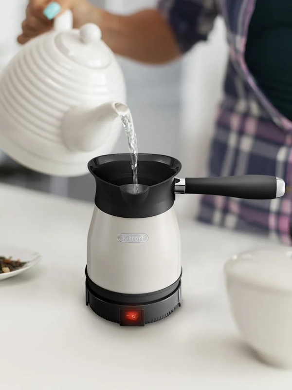 Турка электрическая для кофе КТ-7501 - 800-1000 Вт Турка электрическая для кофе КТ-7501 - 800-1000 Вт