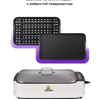 Гриль электрический со съемными панелями КТ-1685 - 1500 Вт