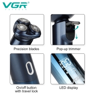 Электрическая бритва VGR V-392 Синяя