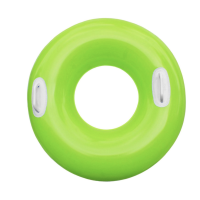 Круг для плавания &laquo;Яркое настроение&raquo;, с ручками, d=76 см, от 8 лет, зеленый