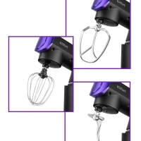 Цельнометаллический планетарный миксер с чашей КТ-3425 - 7 л Цельнометаллический планетарный миксер с чашей КТ-3425 - 7 л