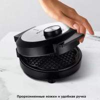 Вафельница электрическая для венских вафель КТ-3616 1000 Вт