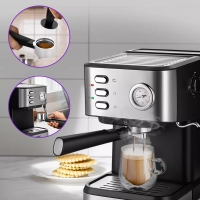 Кофеварка рожковая с капучинатором КТ-7293 - 1050 Вт