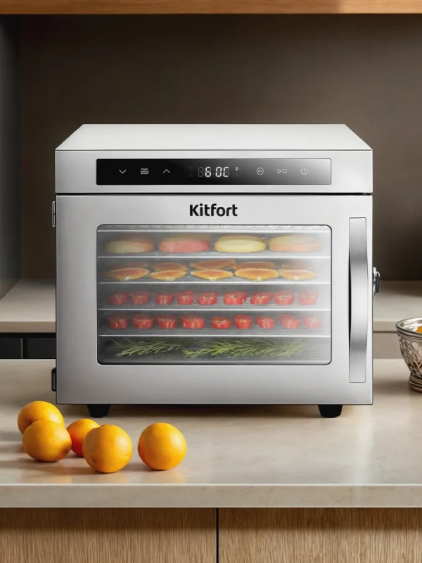 Сушилка для овощей и фруктов с УФ-лампой КТ-1983 - 620 Вт