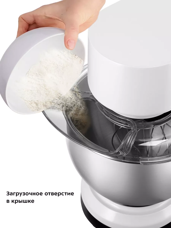 Цельнометаллический планетарный миксер с чашей КТ-3442 Цельнометаллический планетарный миксер с чашей КТ-3442