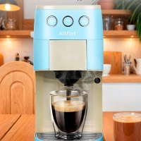 Кофеварка "3 в 1" капсульная рожковая КТ-7466 - 1450 Вт