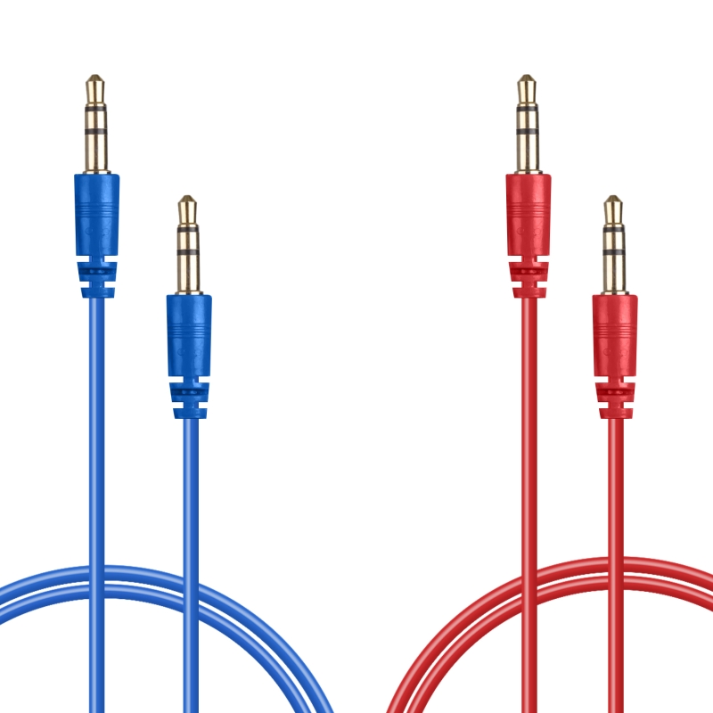 Кабель AUX 3,5 на 3,5 1M JD-41 черный