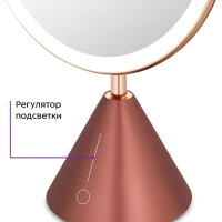Косметическое зеркало с подсветкой и увеличением КТ-4121 Косметическое зеркало с подсветкой и увеличением КТ-4121