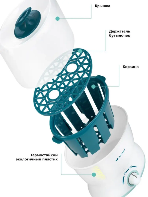 Подогреватель для бутылочек КТ-2302 - 250 Вт