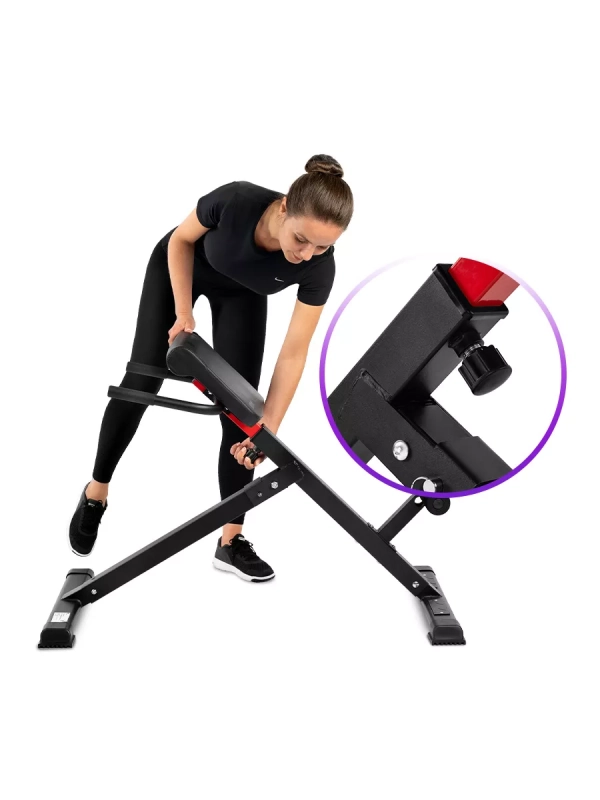 Тренажер для спины и гиперэкстензии КТ-6095 Тренажер для спины и гиперэкстензии КТ-6095