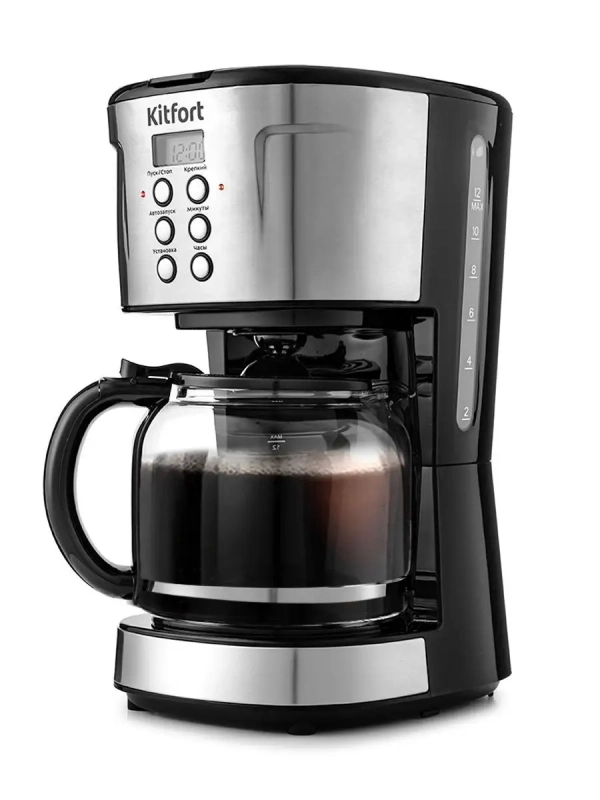 Кофеварка капельная электрическая КТ-731 - 900 Вт - 1.6 л