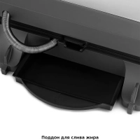 Электрогриль КТ-3630 двусторонний гриль электрический 2200Вт