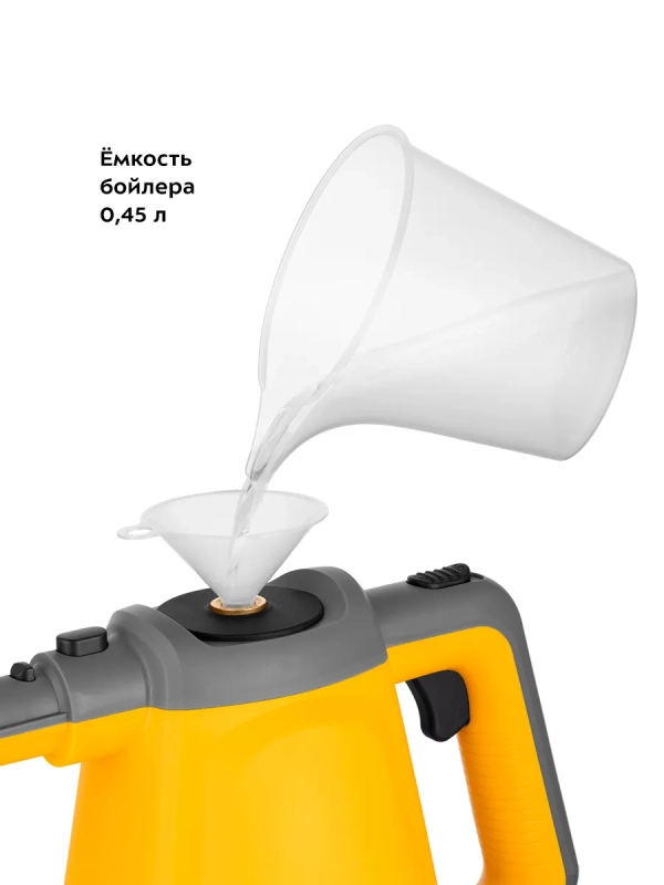 Пароочиститель для уборки дома КТ-9175 - 1200 Вт