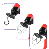 Цельнометаллический планетарный миксер КТ-3488 - 1000 Вт Цельнометаллический планетарный миксер КТ-3488 - 1000 Вт