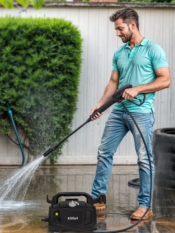 Мойка высокого давления КТ-9212 - 1300 Вт Мойка высокого давления КТ-9212 - 1300 Вт