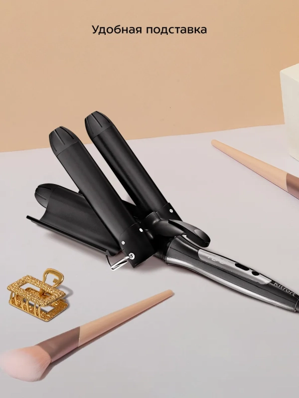Стайлер для волос щипцы для волн КТ-3282 - 120 Вт