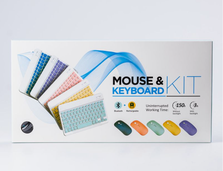 Клавиатура и мышь беспроводная, Bluetooth