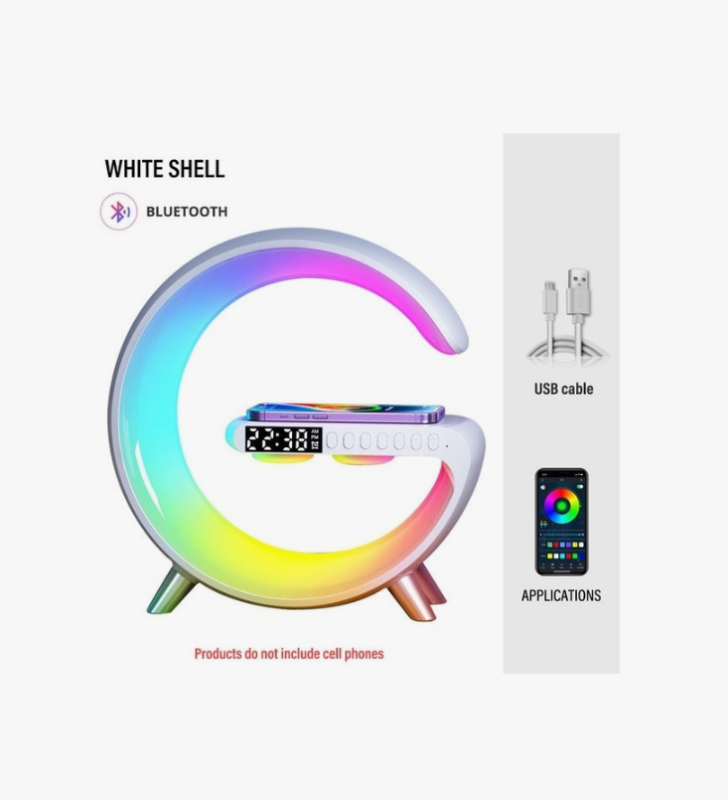 Умная лампа с часами