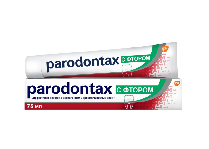 Зубная паста PARODONTAX С фтором, 75мл