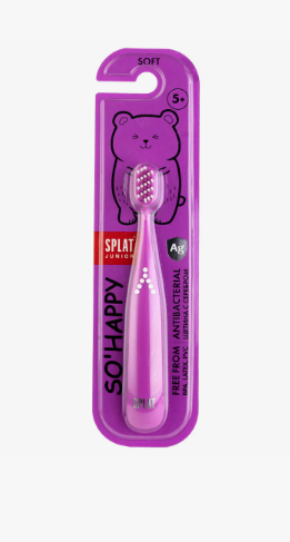 Зубная щетка детская SPLAT Junior с ионами серебра, с 5 лет, в ассортименте