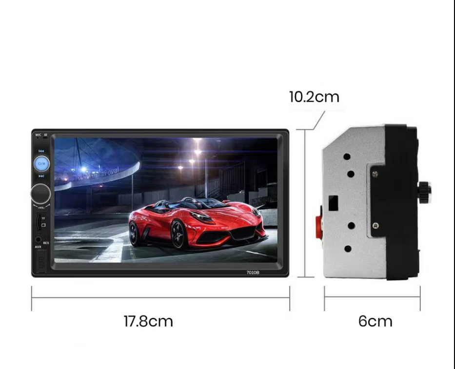 Универсальная магнитола 7010В MP5