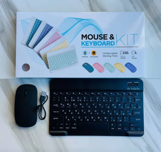 Клавиатура и мышь беспроводная, Bluetooth