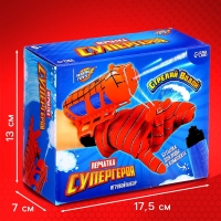 Игровой набор &laquo;Человек-паук&raquo; с перчатками, 1 устройство запуска, стреляет водой