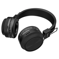 Наушники W25 Promise с микрофоном HOCO Черные