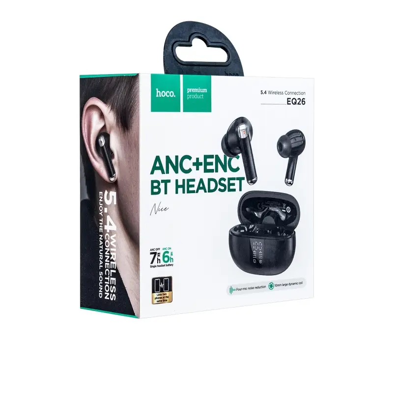 Беспроводные наушники TWS Hoco EQ26 черный